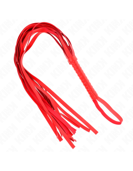KINK LATIGO DE COLA LARGA Y MANGO CORTO ROJO 70 CM
