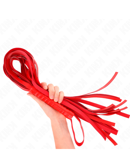 KINK LATIGO DE COLA LARGA Y MANGO CORTO ROJO 70 CM