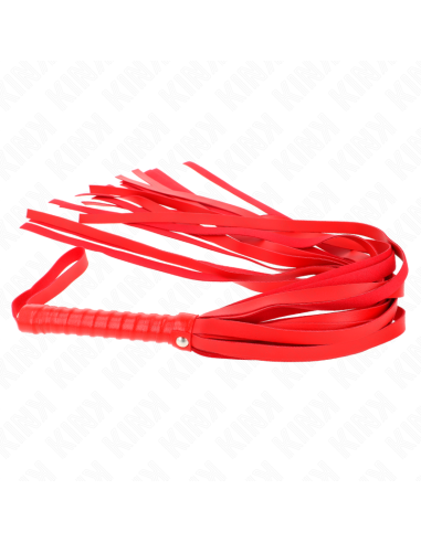 KINK LATIGO DE COLA LARGA Y MANGO CORTO ROJO 70 CM