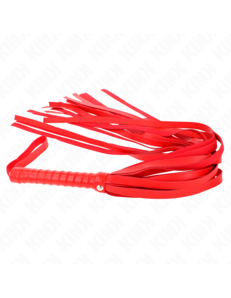 KINK LATIGO DE COLA LARGA Y MANGO CORTO ROJO 70 CM