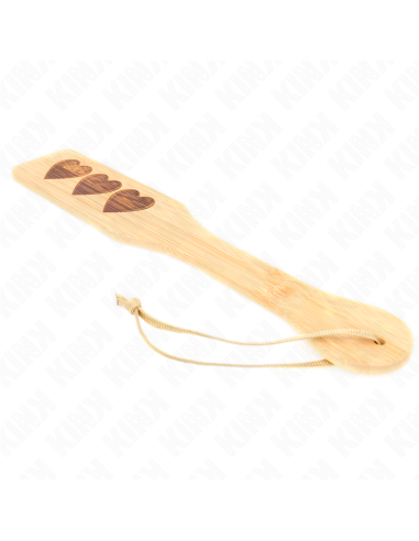 KINK PALA DE BAMBU DISENO CORAZON 32 X 55 CM