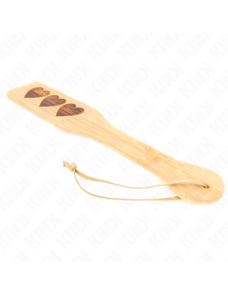 KINK PALA DE BAMBU DISENO CORAZON 32 X 55 CM KINK PALA DE BAMBU DISENO CORAZON 32 X 55 CM