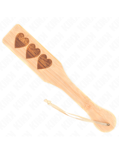 KINK PALA DE BAMBU DISENO CORAZON 32 X 55 CM