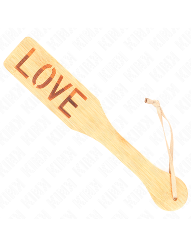 KINK PALA DE BAMBU PALABRA LOVE 32 X 55 CM