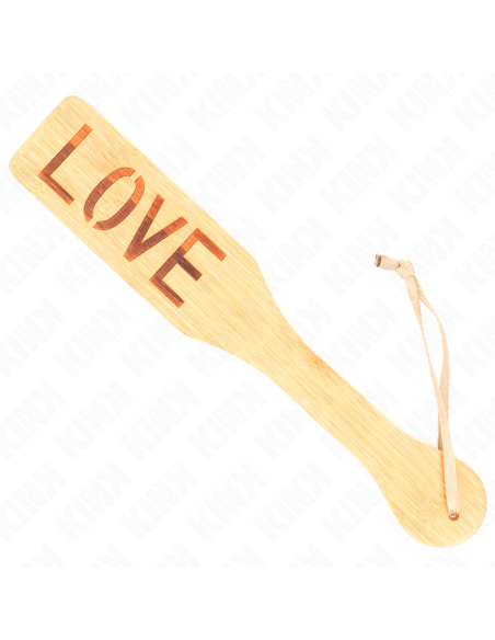 KINK PALA DE BAMBU PALABRA LOVE 32 X 55 CM KINK PALA DE BAMBU PALABRA LOVE 32 X 55 CM