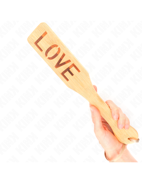 KINK PALA DE BAMBU PALABRA LOVE 32 X 55 CM KINK PALA DE BAMBU PALABRA LOVE 32 X 55 CM