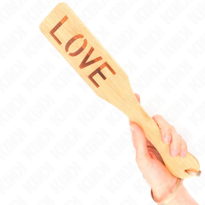 KINK PALA DE BAMBU PALABRA LOVE 32 X 55 CM