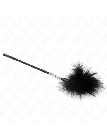 KINK PLUMAS PARA COSQUILLAS CON MANGO DE DIAMANTES DE IMITACION 50 CM KINK PLUMAS PARA COSQUILLAS CON MANGO DE DIAMANTES DE IMITACION 50 CM