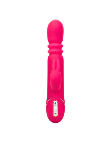 CALEXOTICS JACK FANTASY TRIPLE VIBRADOR CALENTABLE RABBIT ROSA