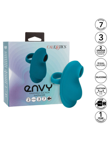 CALEXOTICS ENVY MASAJEADOR DE BOLA RODANTE 7 VIBRACIONES AZUL CALEXOTICS ENVY MASAJEADOR DE BOLA RODANTE 7 VIBRACIONES AZUL