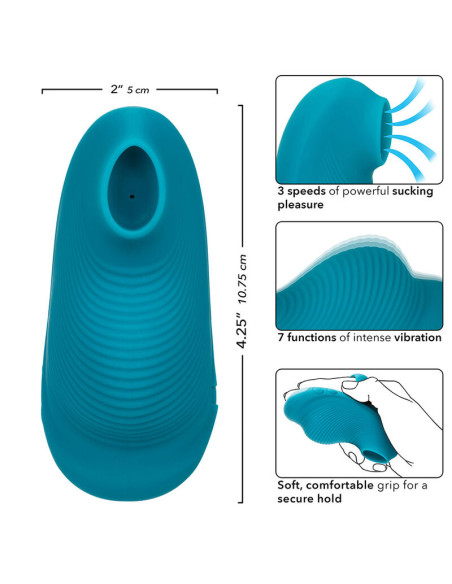 CALEXOTICS ENVY MASAJEADOR DE BOLA RODANTE 7 VIBRACIONES AZUL CALEXOTICS ENVY MASAJEADOR DE BOLA RODANTE 7 VIBRACIONES AZUL