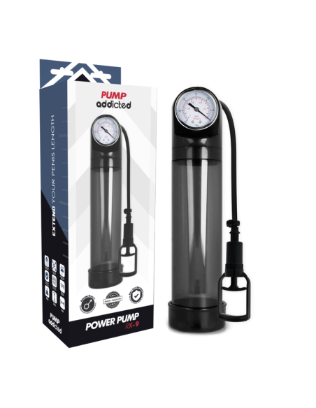 PUMP ADDICTED BOMBA ERECCIAN RX9 TRANSPARENTE