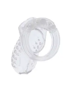 HIDDEN DESIRE EXTREME JAULA DE CASTIDAD ACRILICA AJUSTABLE TRANSPARENTE 2