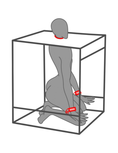 SECRET DOME KINK CLUB CABINA BUKKAKE NEGRO ROJO