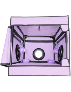 SECRET DOME KINK CLUB LA NICHE CABINA MORADO 2