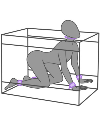 SECRET DOME KINK CLUB LA NICHE CABINA MORADO