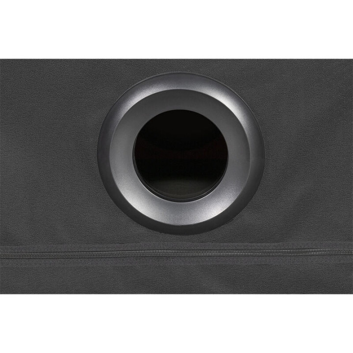 SECRET DOME KINK CLUB LA NICHE CABINA NEGRO ROJO