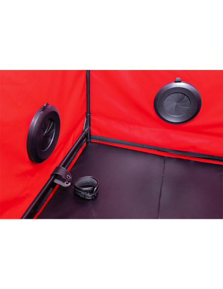 SECRET DOME KINK CLUB CABINA SCANDALE NEGRO ROJO
