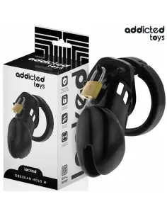 ADDICTED TOYS LOCKED OBSIDIAN HOLD JAULA PARA PENE TALLA M