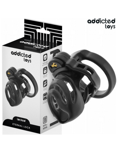 ADDICTED TOYS LOCKED ETERNAL LOCK JAULA PARA PENE 9 CM