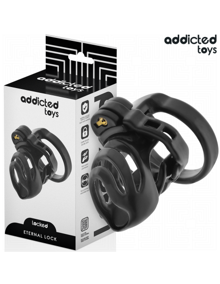 ADDICTED TOYS LOCKED ETERNAL LOCK JAULA PARA PENE 9 CM ADDICTED TOYS LOCKED ETERNAL LOCK JAULA PARA PENE 9 CM