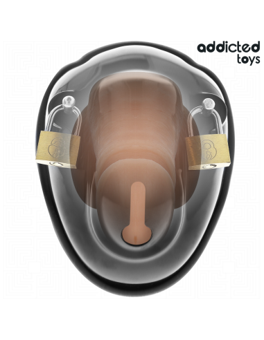 ADDICTED TOYS LOCKED KEYLESS RESTRAINT JAULA PARA PENE 115 CM