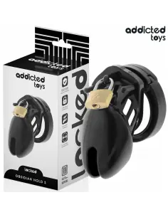 ADDICTED TOYS LOCKED OBSIDIAN HOLD JAULA PARA PENE TALLA S