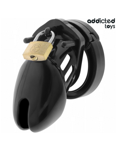 ADDICTED TOYS LOCKED OBSIDIAN HOLD JAULA PARA PENE TALLA S