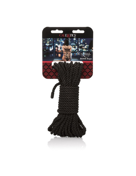 CALEXOTICS SCANDAL CUERDA BDSM NEGRA 10 M CALEXOTICS SCANDAL CUERDA BDSM NEGRA 10 M