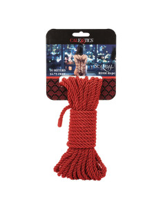 CALEXOTICS SCANDAL CUERDA BDSM ROJA 10 M
