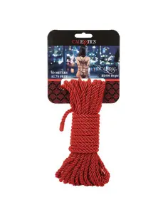 CALEXOTICS SCANDAL CUERDA BDSM ROJA 10 M