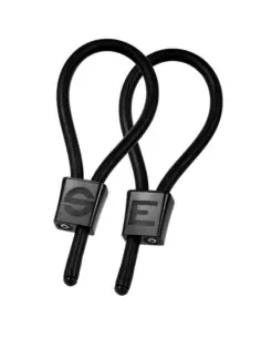 ELECTRASTIM PRESTIGE ELECTRA LOOPS ANILLOS DE PENE AJUSTABLES NEGRO