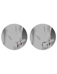 ELECTRASTIM PRESTIGE ELECTRA LOOPS ANILLOS DE PENE AJUSTABLES NEGRO 2