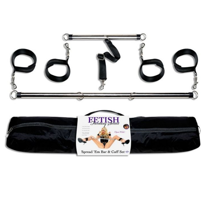 FETISH FANTASY SERIES SET RESTRICCION BARRAS Y ESPOSAS FETISH