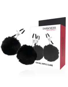 DARKNESS PINZAS PARA PEZONES CON POMPONES 1