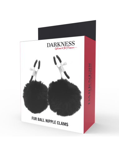 DARKNESS PINZAS PARA PEZONES CON POMPONES 1