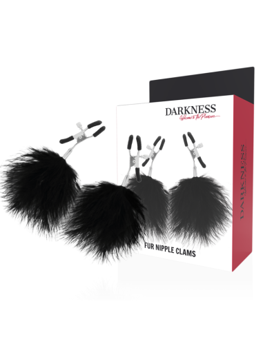 DARKNESS PINZAS PARA PEZONES CON POMPONES 2