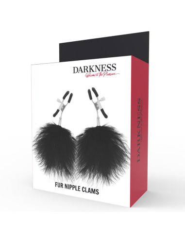 DARKNESS PINZAS PARA PEZONES CON POMPONES 2