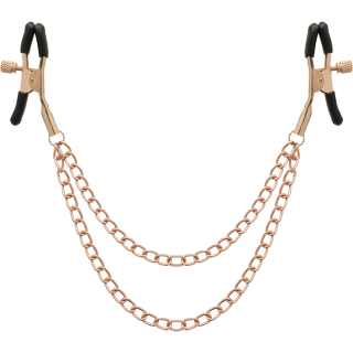 BEGME BLACK EDITION PINZAS PEZONES CON CADENA