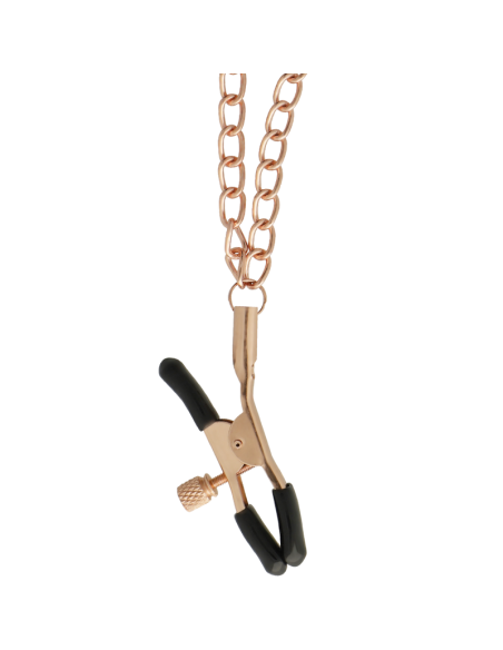 BEGME BLACK EDITION PINZAS PEZONES CON CADENA BEGME BLACK EDITION PINZAS PEZONES CON CADENA