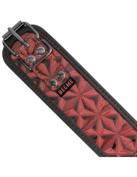 BEGME RED EDITION COLLAR CON CADENAS Y PINZAS PEZONES CON FORRO DE NEOPRENO BEGME RED EDITION COLLAR CON CADENAS Y PINZAS PEZONES CON FORRO DE NEOPRENO