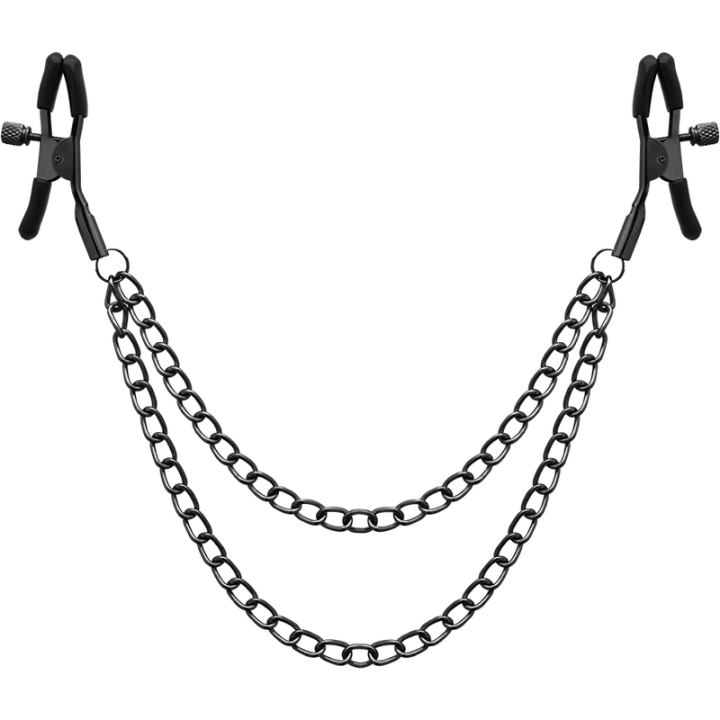 BEGME RED EDITION PINZAS PEZONES CON CADENA