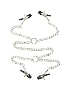 OHMAMA FETISH 4 PINZAS PEZONES CON CADENAS