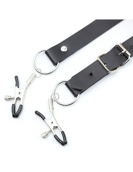 OHMAMA FETISH PINZAS CLITORIS CON CORREAS PIERNAS OHMAMA FETISH PINZAS CLITORIS CON CORREAS PIERNAS