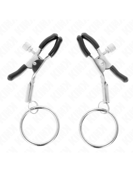 KINK PINZAS PARA PEZONES CON ARO 6 CM KINK PINZAS PARA PEZONES CON ARO 6 CM