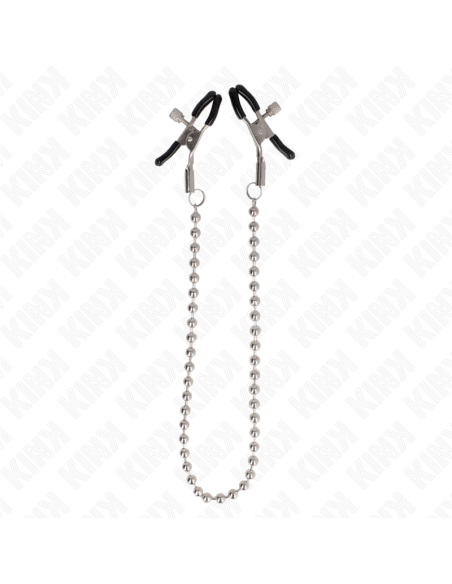 KINK PINZAS PARA PEZONES CON CADENA DE BOLAS 30 CM
