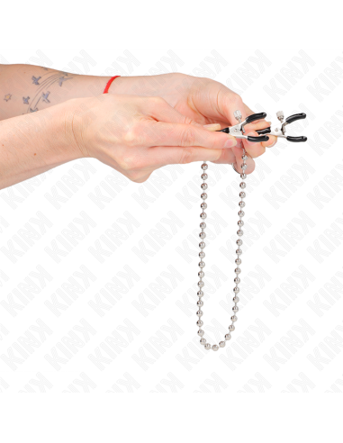 KINK PINZAS PARA PEZONES CON CADENA DE BOLAS 30 CM