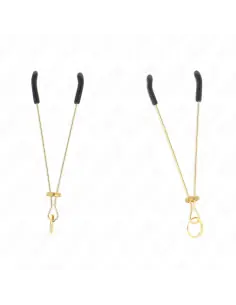 KINK PINZAS PARA PEZONES FINA DORADO 7 CM 2