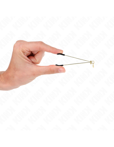 KINK PINZAS PARA PEZONES FINA DORADO 7 CM KINK PINZAS PARA PEZONES FINA DORADO 7 CM