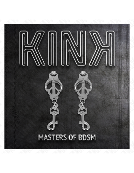 KINK PINZAS PARA PEZONES ESTILO JAPONES CON GANCHOS KINK PINZAS PARA PEZONES ESTILO JAPONES CON GANCHOS